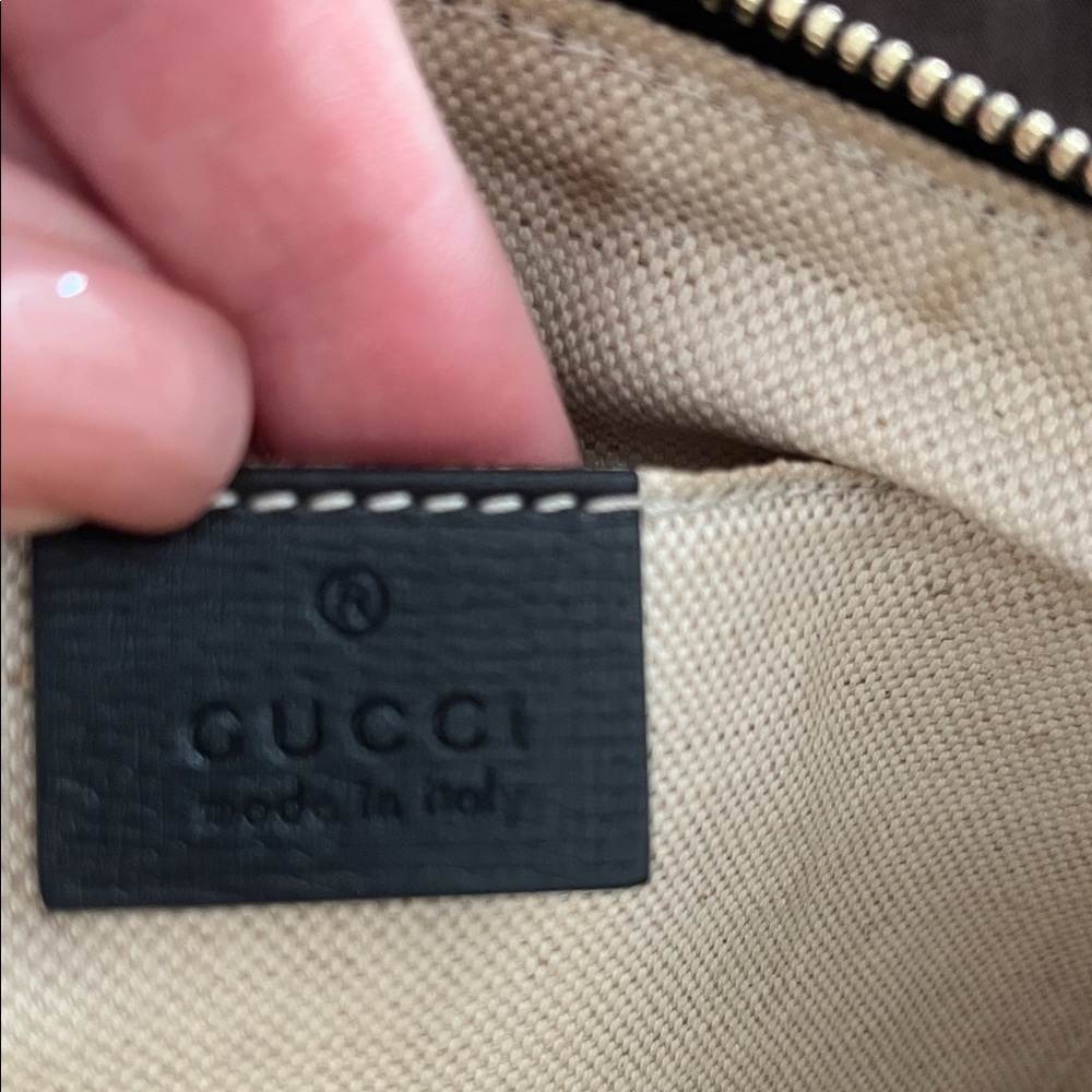Gucci Black Leather Floral Multicolor Botanical Print Clutch - Picture 3 of 13